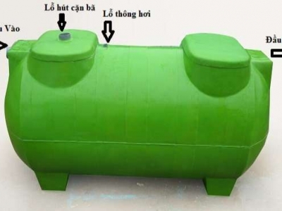 So sánh bể tự hoại 2 ngăn và 3 ngăn