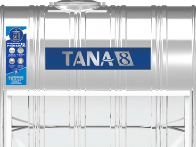 Bồn nước Tân Á 2000l ngang - Thiết bị gia đình không thể thiếu