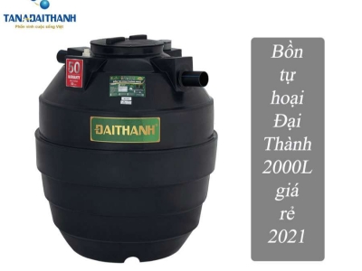 Những lí do bạn nên chọn bồn tự hoại Đại Thành 2000l cho gia đình?