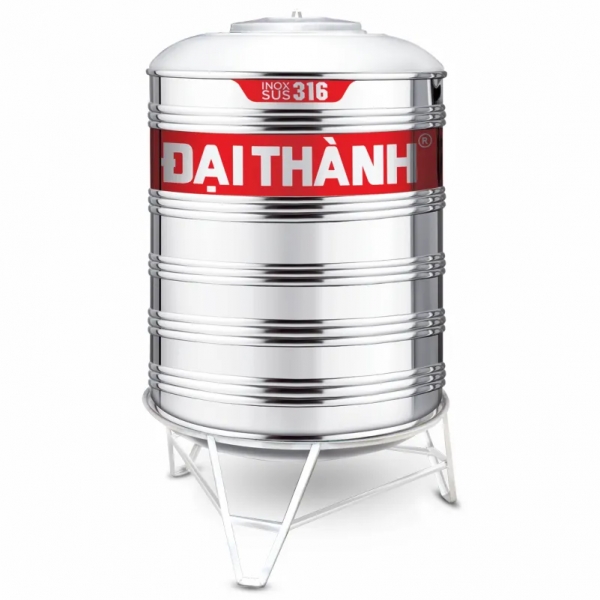 Bồn inox Đại Thành 1000L Đứng SUS 316