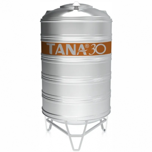 Bồn nước inox Tân Á 30 – 3000L Đứng (Ø1140)